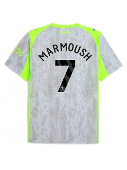 Muži Futbalové oblečenie Manchester City Omar Marmoush #7 2025-26 Krátky Rukáv - Tretina